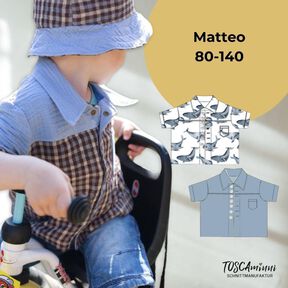Patron chemise garçon t. 80-140 patron de couture