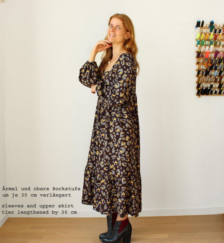 Robe ou top d'été à manches bouffantes « Natalie », 36-56 image number 7