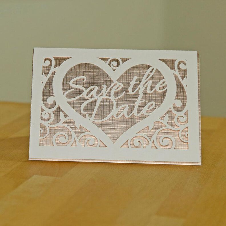 Carte Save the date Card - Fichier traceur image number 1
