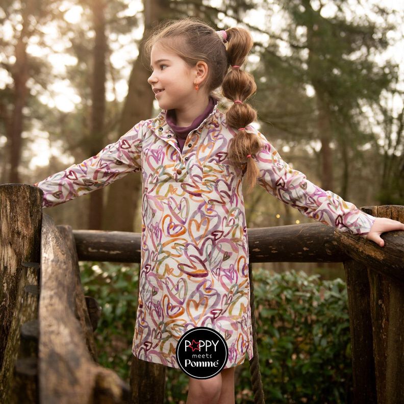Robe pour Fille P1423 - Poppy Magazine 23 image number 1