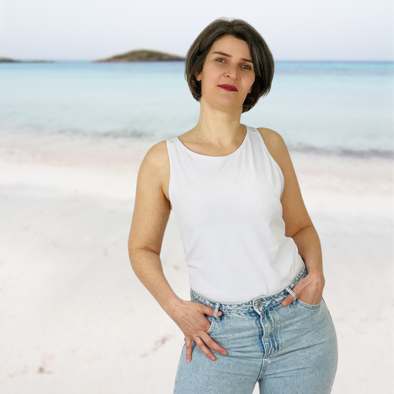 Tanktop Elsa tailles 34-54 patron de couture image number 3