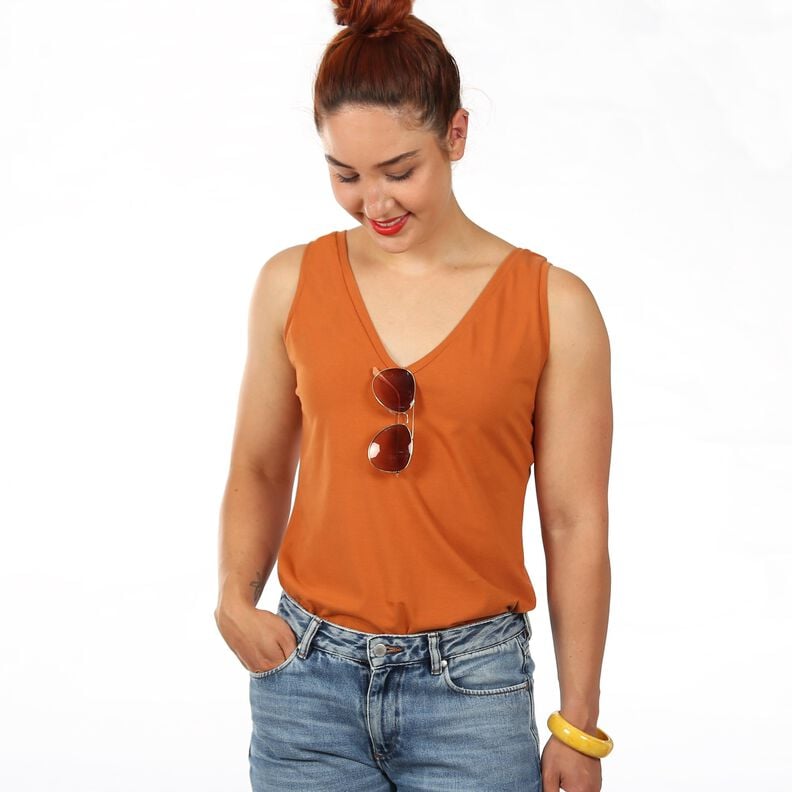 Madame JILL - débardeur décolleté  XS-XXL image number 2