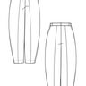 Patron pantalon avec instructions, XS-XXXL, Patron couture thumbnail number 6