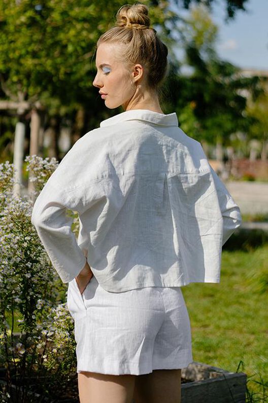 Chemise Patron XS-XXXL. Blouse Patron de couture image number 4
