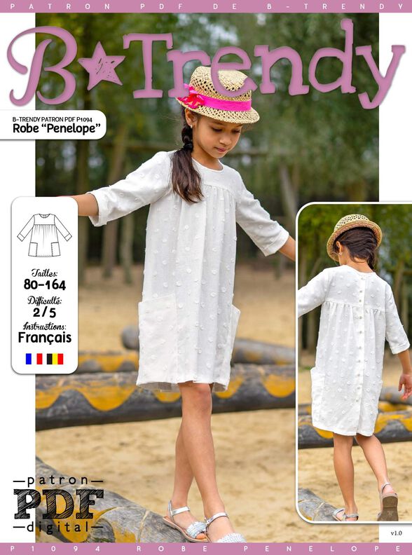 Robe PENELOPE Patron de Couture  image number 2