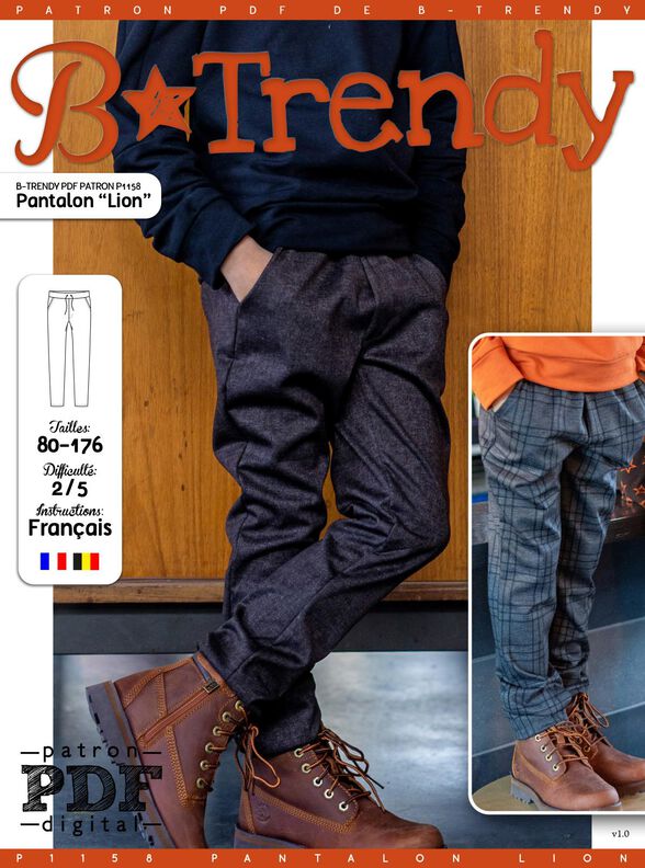 Pantalon Lion Patron de Couture image number 2