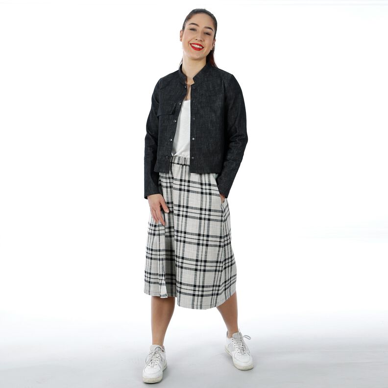 Madame GINA - Jupe façon cache-cœur XS – XL image number 7