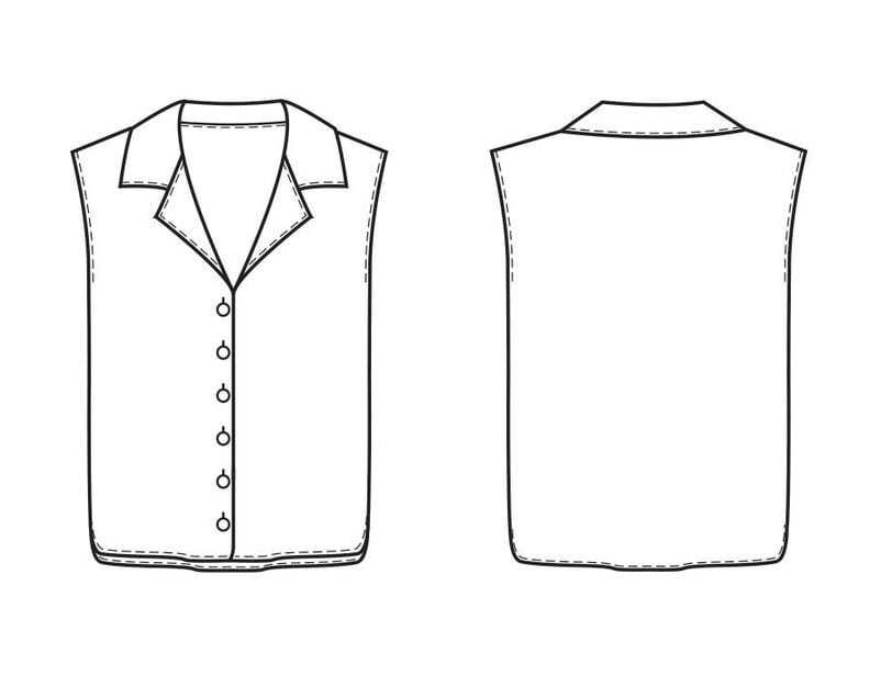 Blouse Chantal Patron de Couture image number 3