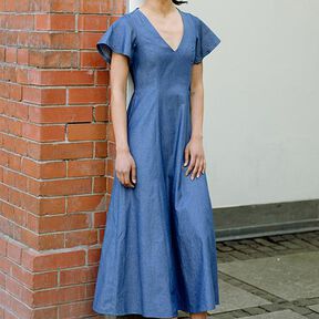 Robe midi Patron XS-XXXL. Robe Patron de couture