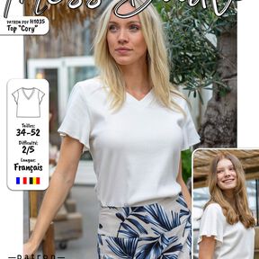 Top Cory Patron de Couture 