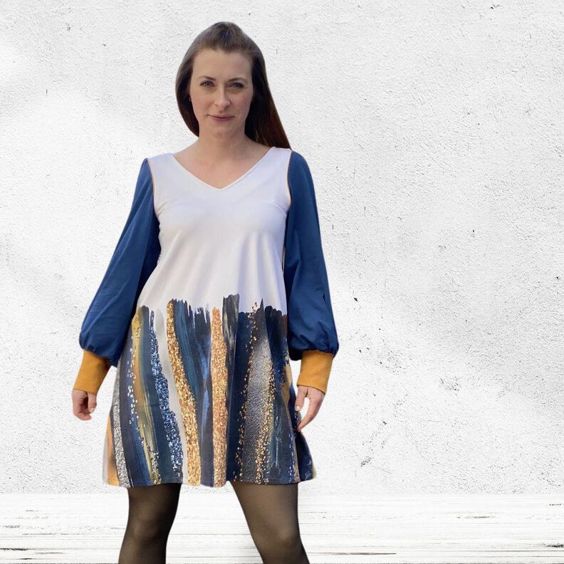 Robe Lucy tailles 34-54 Patron Ligne-A image number 5