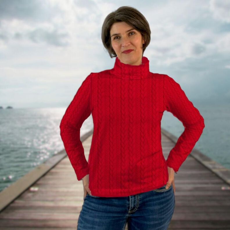Shirt Leni Taille 34-54 Patron image number 1