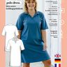 Robe Polo à manches courtes XS-XXXL, Patron de couture thumbnail number 7