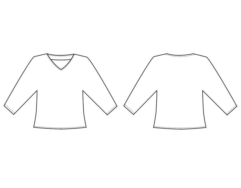 Top Cammy Patron de Couture image number 3