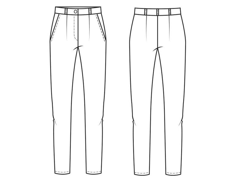 Pantalon Aubree Patron de Couture image number 3