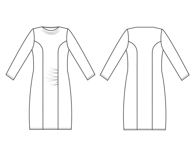 ROBE HALEY Patron de Couture image number 3