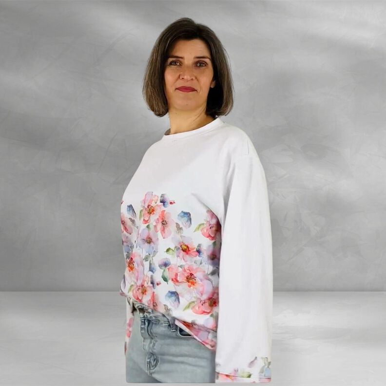 Patrons Femme Sweater Pia | T-shirt oversize | Pullover image number 3
