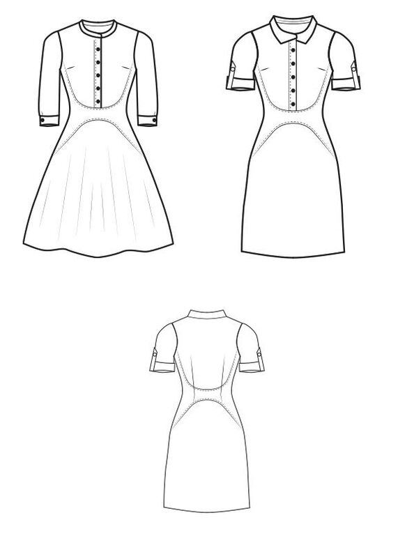 Robe JANET 34-54 PDF A4, A0 image number 3