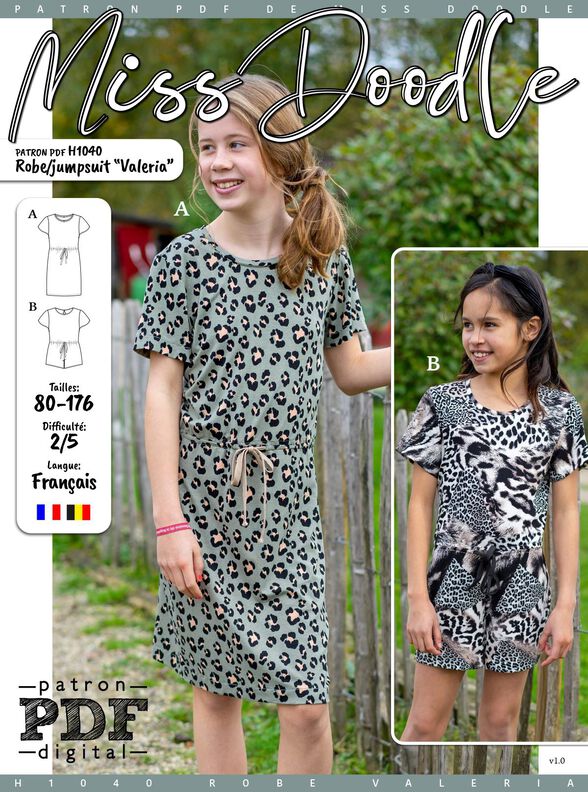 Robe Valeria Patron de Couture image number 2