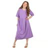 Madame CAROL - Robe T-shirt froncée à la taille  XS-XXL thumbnail number 7