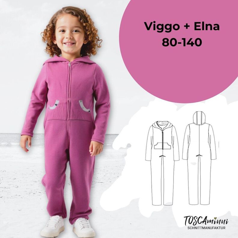 Jumpsuit Vigo+Elna Gr. 80-140 Patron image number 8
