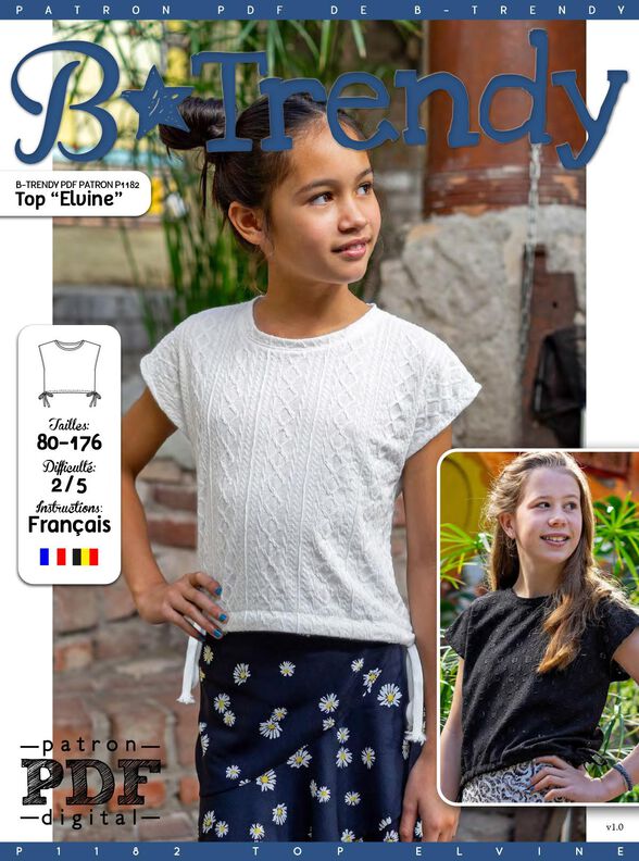 Top Elvine Patron de Couture image number 2