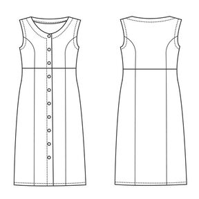 Robe EVA Patron de Couture 