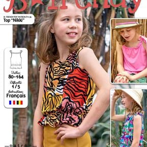 Top  "Nikki" Patron de Couture 