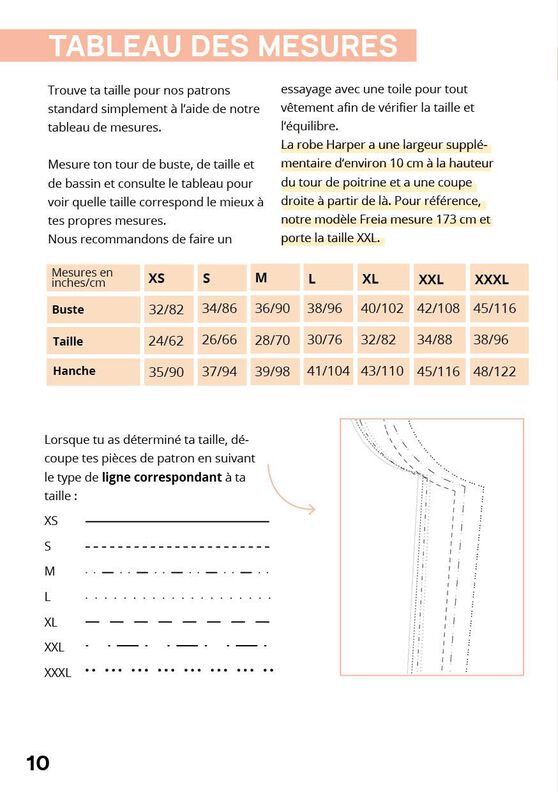 Robe Polo à manches courtes XS-XXXL, Patron de couture image number 10