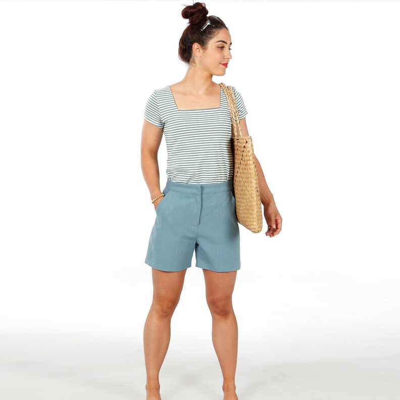 Madame GIULIA - short avec fermeture à glissière  image number 5