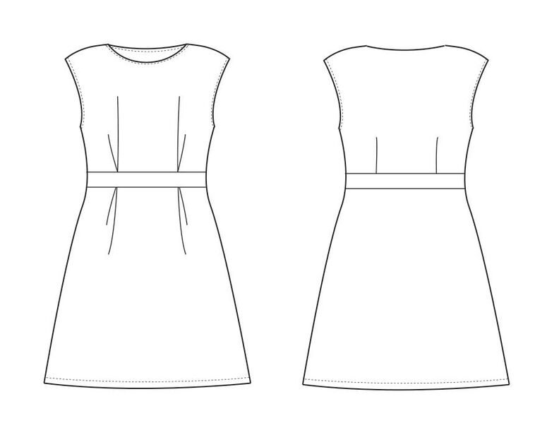 Robe CARLY Patron de Couture image number 2