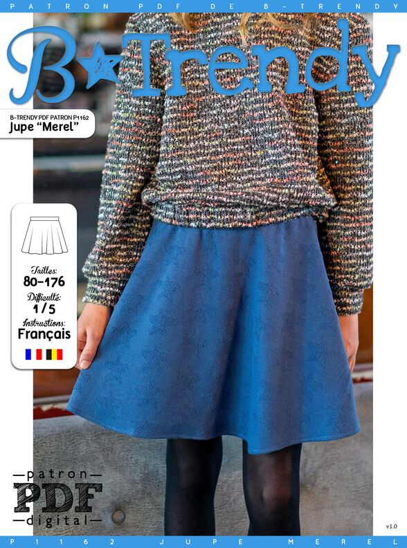 Jupe Merel Patron de Couture image number 2