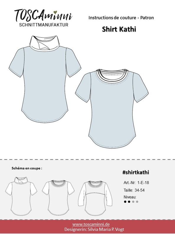 Shirt Kathi Taille 34-54 Patron image number 6