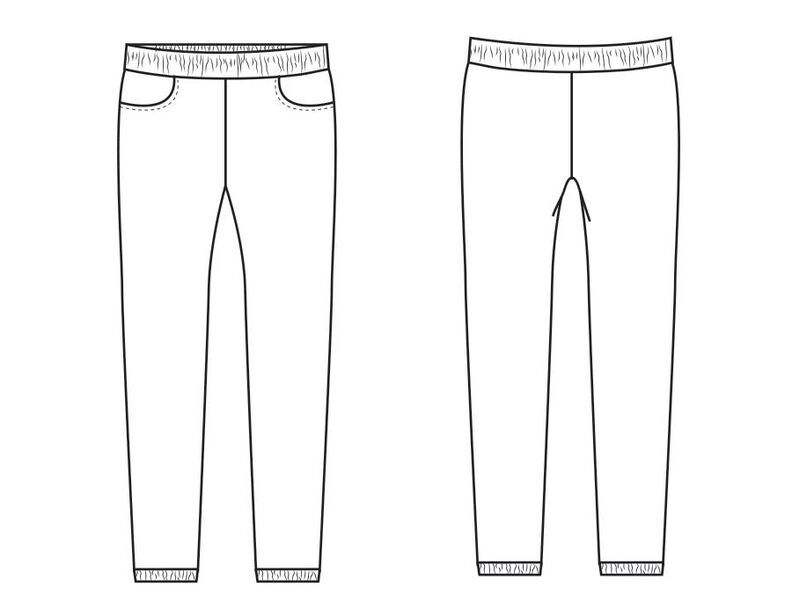 Pantalon  "Jordan" Patron de Couture  image number 3