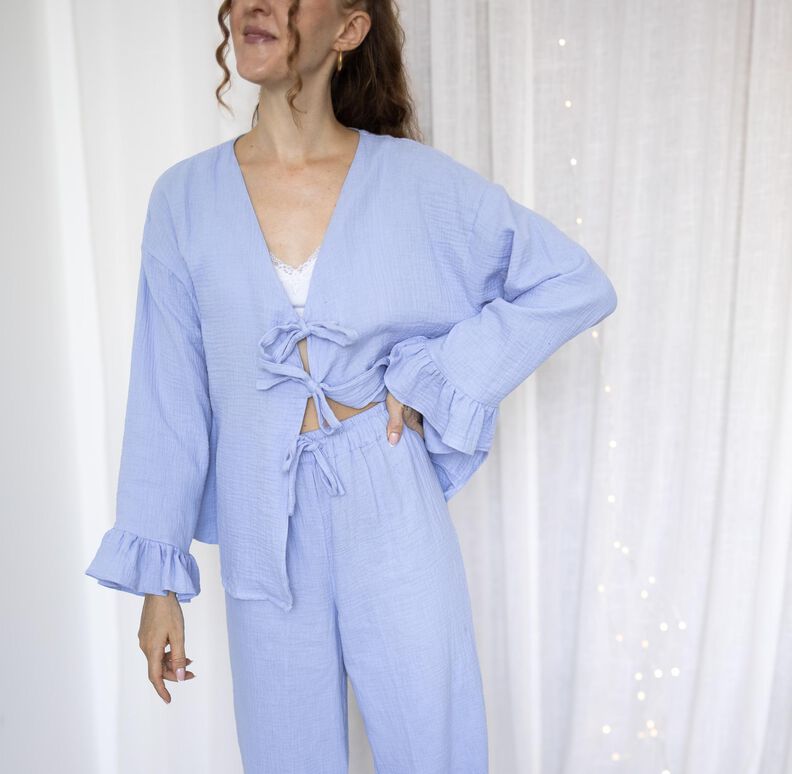 Blouse volantée image number 4