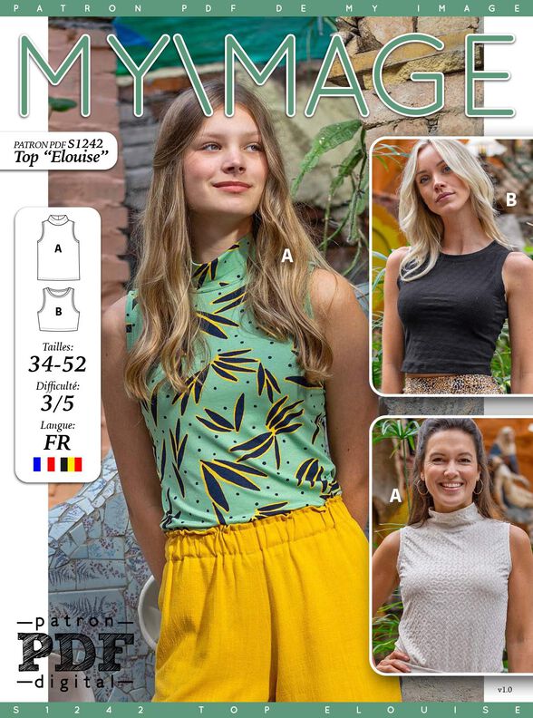 Top Elouise Patron de Couture image number 2