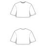 T-shirt cropped Patron XS-XXXL, T-shirt Patron de couture thumbnail number 5