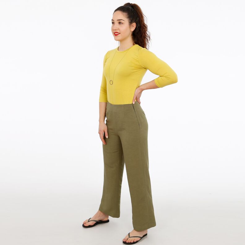 Madame ELENA - Pantalon taille haute image number 8