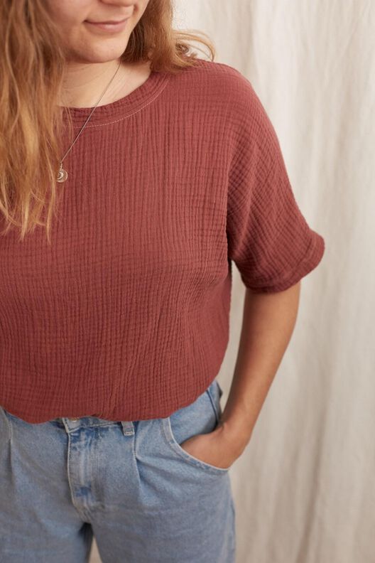 T-Shirt Clove - oversize/ Blouse/ Robe - XS au XXL image number 8