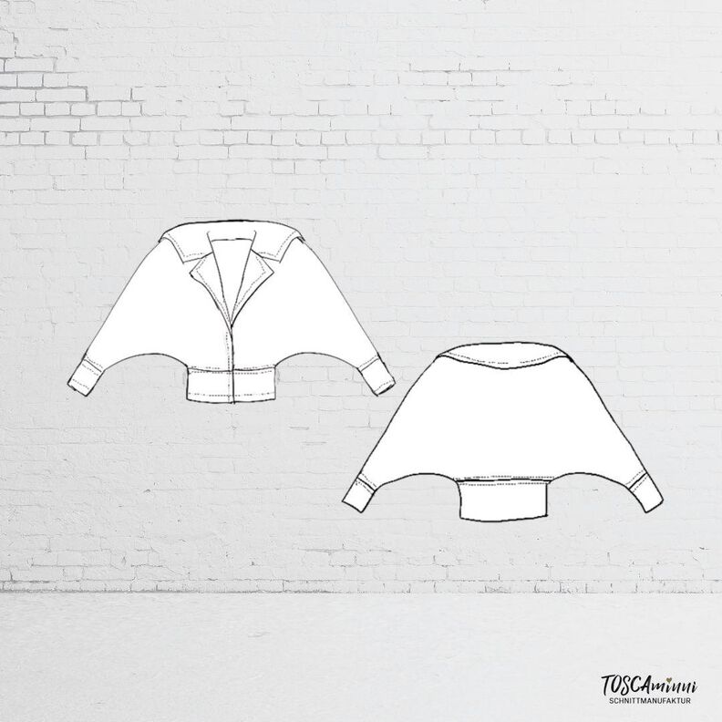 Patron Veste Esmé T. 34-54 patron de couture image number 8