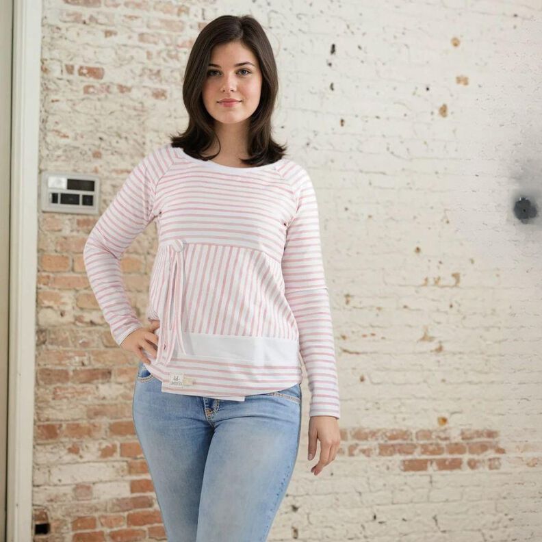 Shirt raglan Nora tailles 34-46 Patron image number 8