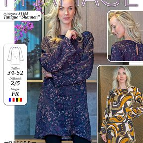 Tunique Shannon Patron de Couture