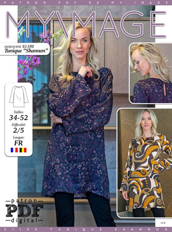 Tunique Shannon Patron de Couture image number 2