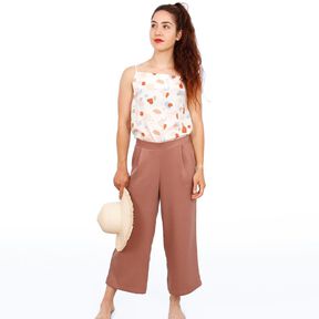 Madame HEDDA - pantalon avec taille élastique XS-XXL