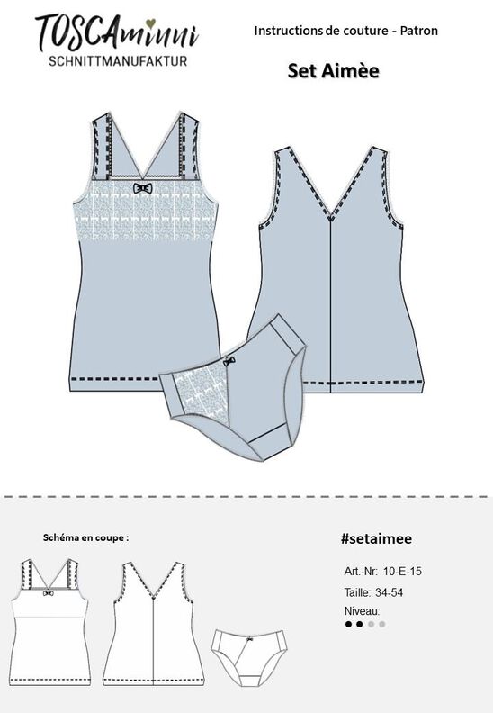Sous-vêtements Aimée Patron image number 5
