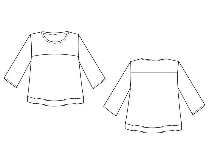 Blouse DEMI Patron de Couture image number 2