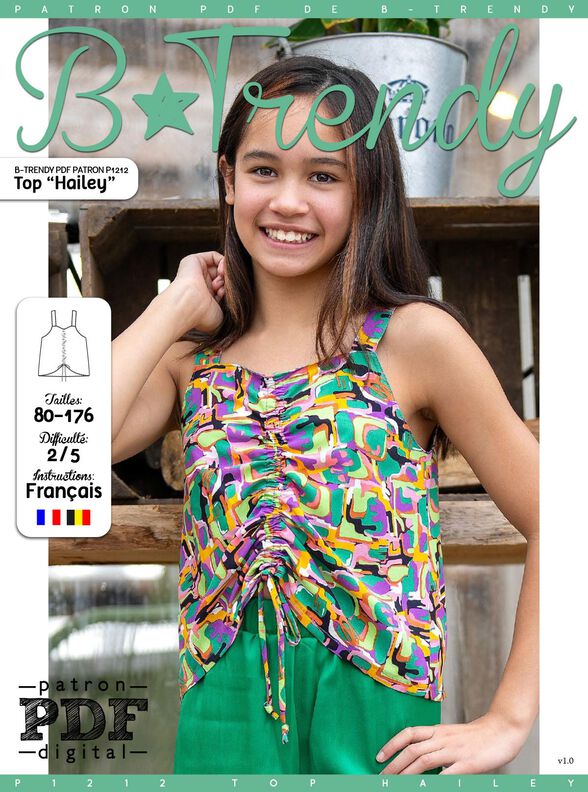 Top Hailey Patron de Couture image number 2