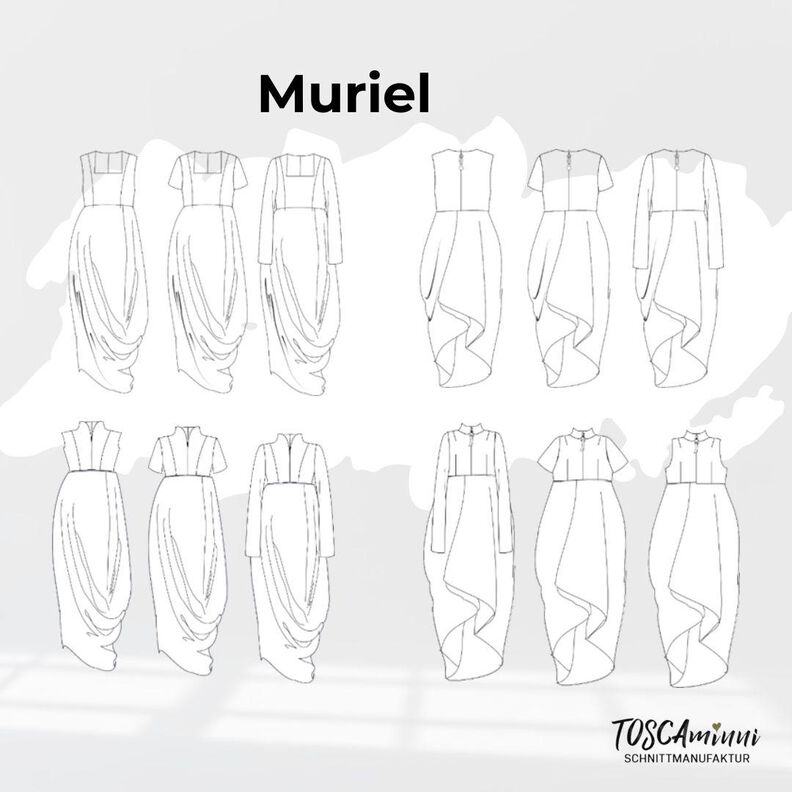 Robe Muriel T. 34-54 Patron image number 5