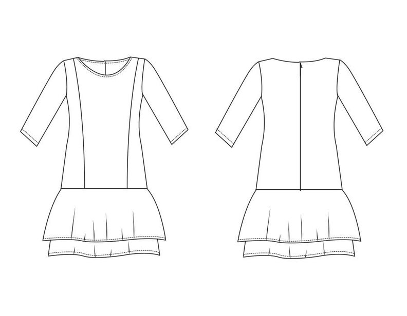 Robe enfant SCARLET Patron de Couture image number 2