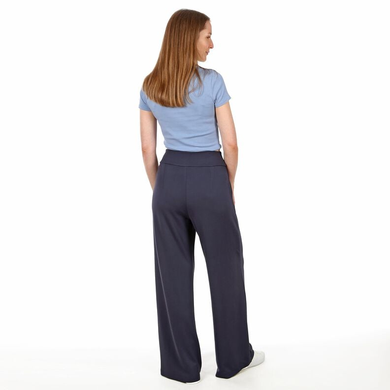 Madame ADA - Pantalon en jersey large à plis XS-XXL image number 3